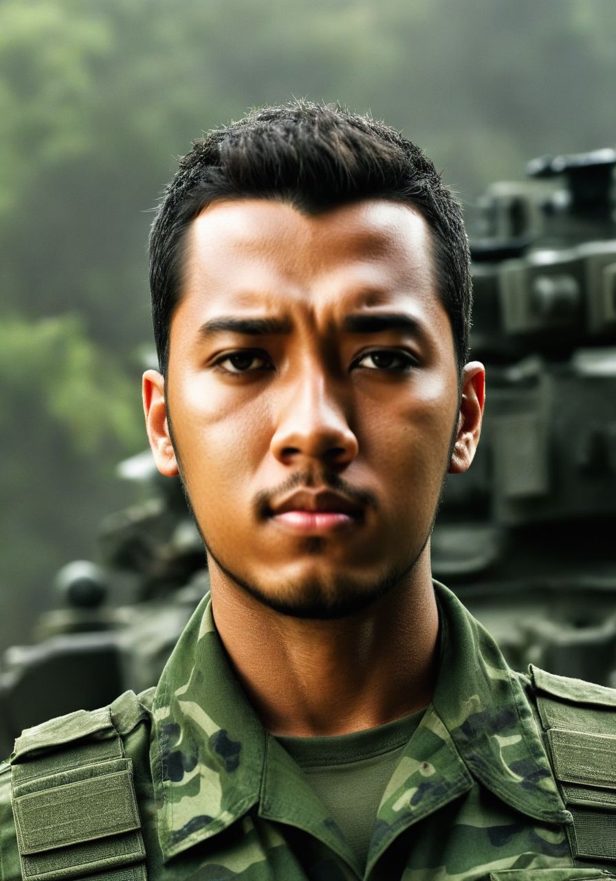 a male adorned in army special forces uniform